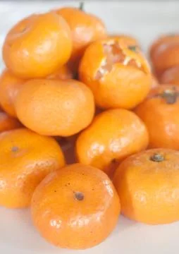 Small oranges Stock Photos