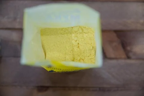Small Package of Corn Flour. Foto stock
