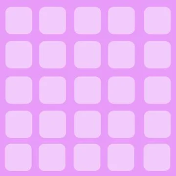 Small Pale Blank Squares Lining Up in Columns. Geometric Shapes of Four Sides Stock Illustration