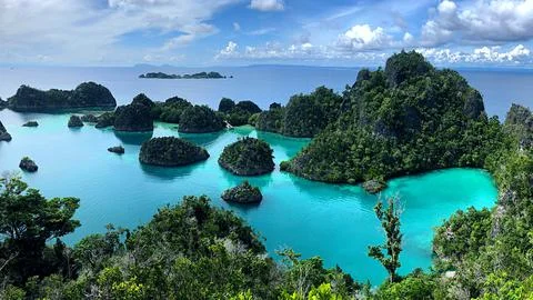 Small Paradise 스톡 사진