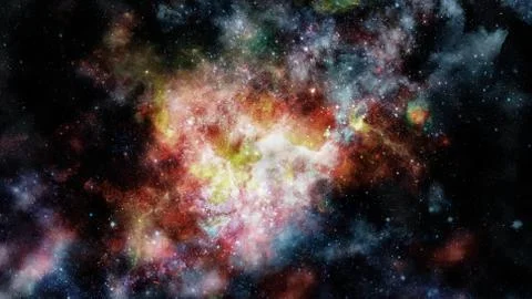 Small part of an star field of space. Elements of this image furnished by NAS Stock Photos