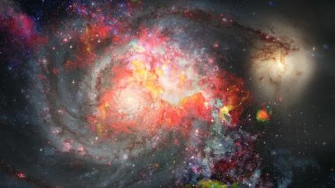 Small part of an star field of space. Elements of this image furnished by NAS Stock Photos