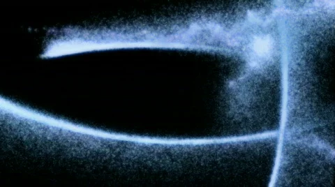 Small particle circle Stock Footage 448587