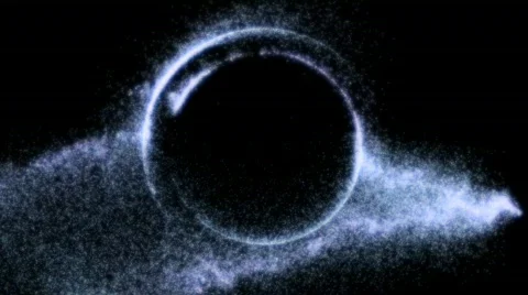 Small particle circle Stock Footage 448600