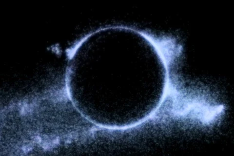 Small particle circle Stock Footage 602128