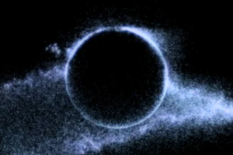 Small particle circle Stock Footage 602137