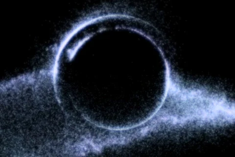 Small particle circle Stock Footage 602140