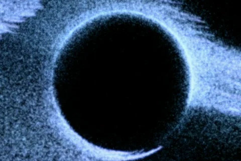 Small particle circle Stock Footage 602151