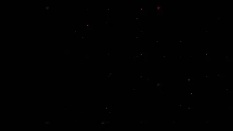 Small particle elements in motion rounded shape in space HD 1920x1080 Stock Footage 121525189