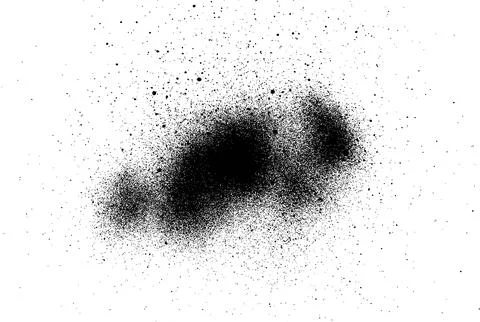 Small particles of dust flakes grunge texture with rough and fine grains Stock Illustration