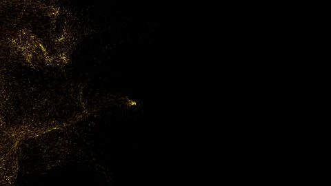 Small particles. Imitation of sand. Movement from left to right 스톡 일러스트