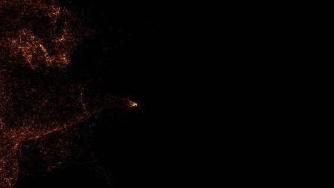 Small particles. Imitation of sand. Movement from left to right 스톡 일러스트