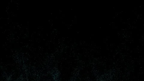 Small particles rise from bottom to top Stock Footage 255685307