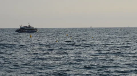 Small Passenger Ship 2 Stock Footage 44959325