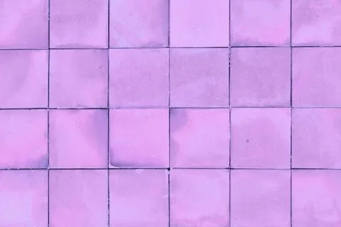 Small pastel violet rectangular tiles background Foto stock