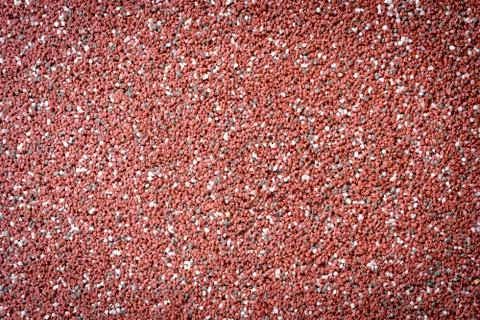 Small pebbles on the facade of the building Stock Photos