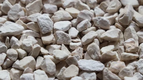 Small pebbles falling on a pile. Construction material concept Stock Footage 162299969