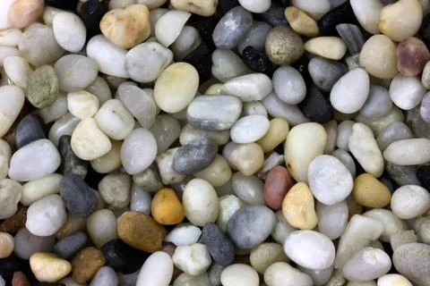 Small pebbles stone Stock Photos
