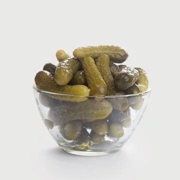 Small pickles Stock Photos
