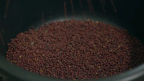 Small pigeon pea crop in mill india Stock Footage 217905863