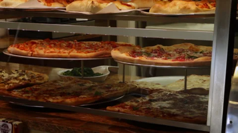 Small pizzeria (1 of 2) Stock Footage 32509915