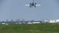 Small plane landing HD Footage