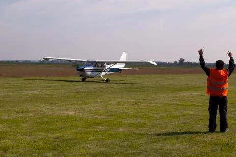 Small plane Stock Photos