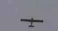 Small Plane Pulls Banner 02 HD Footage