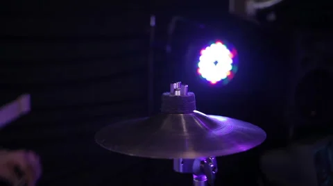 Small plate drums kick Stock Footage 40634791