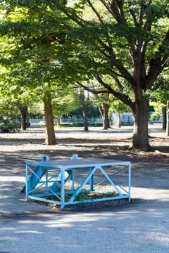 Small platform for speech Stock Photos