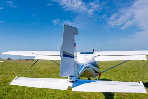 Small pleasure plane Stock Photos