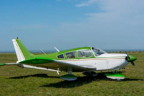 Small pleasure plane Stock Photos