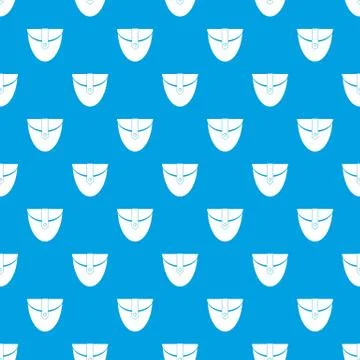 Small pocket patch pattern seamless blue 스톡 일러스트