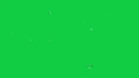 Small points appearing, particles forming ringed bubbles on transparent canvas, Stock Footage 341869666