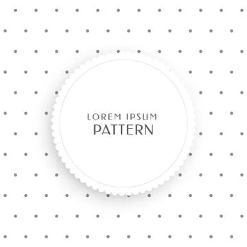 Small polka dots pattern background Illustrazione stock