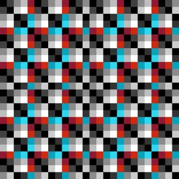 Small polygons geometric colored abstract design for your design qualitative  Stock-Illustration