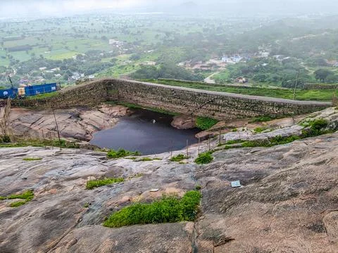 Small Pond in the mountain Foto stock