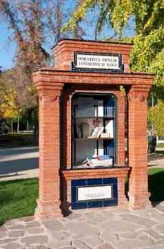Small popular library Stock Photos