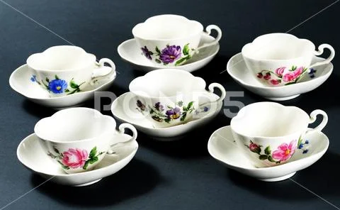 Small porcelain figure Stock Photos