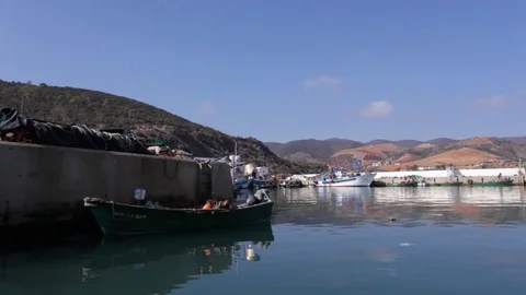 Small port Stock Footage 122738514