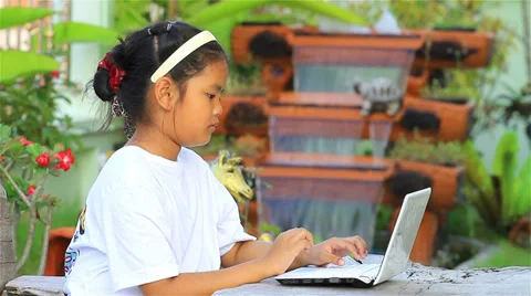 Small portable computer Stock Footage 37111753
