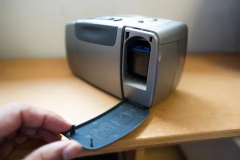 Small printer for photo development Stock Photos