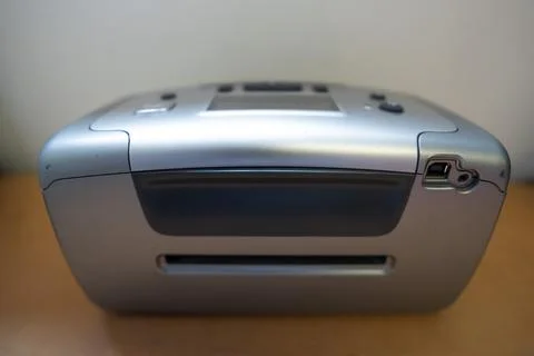 Small printer for photo development Stock-Fotos