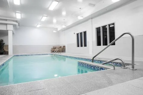 Small Private Indoor Pool Foto stock