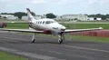 Small Private Plane Taxis On Runway At Airport HD Footage