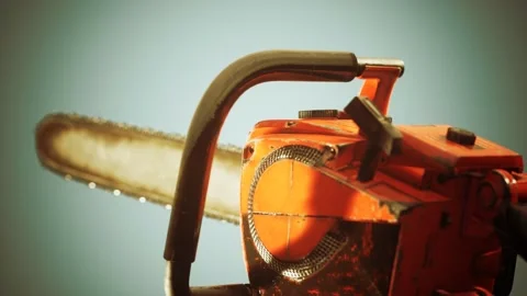 Small Professional Chain Saw 스톡 동영상 151192560