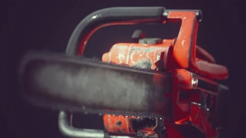 Small Professional Chain Saw 库存影片 162533803