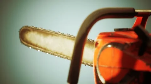 Small Professional Chain Saw 動画素材 164323593