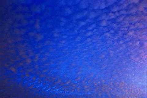 Small Puffy High-Altitude Clouds Stock Photos