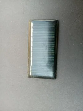 Small Pv module or solar panel Stock Photos